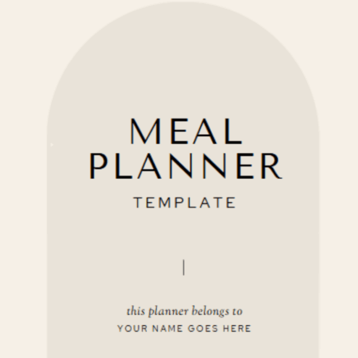 meal planner