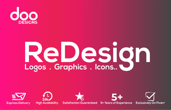 I will design, redesign, edit, vectorize any logo or graphic
